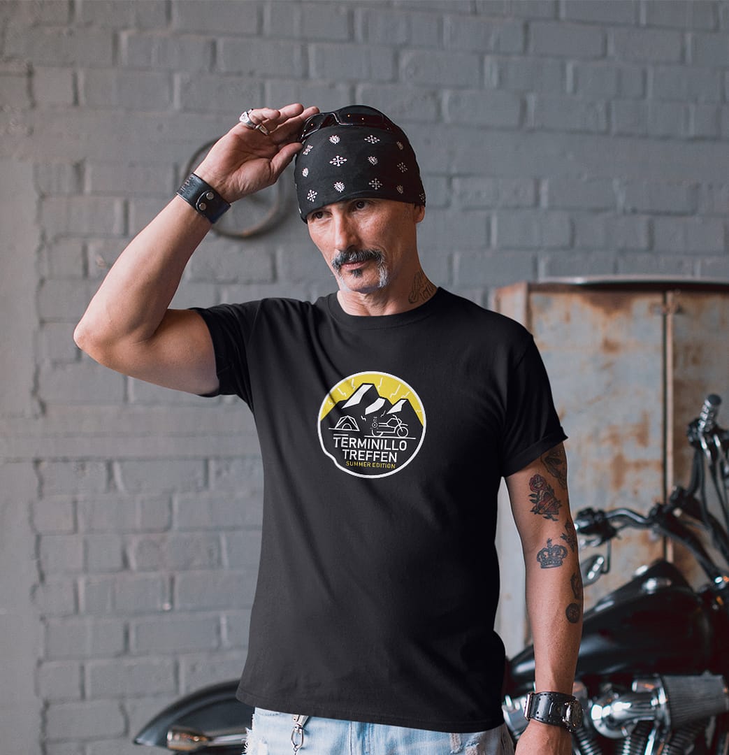 T-shirt Uomo - Terminillo Treffen SUMMER EDITION - Nera 1 T-shirt Uomo - Terminillo Treffen SUMMER EDITION - Nera