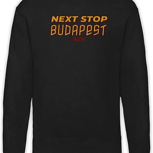 Settantallora - Felpa Girocollo T-Shirt celebrativa Finale Europa League Roma. Maglia Next Stop Budapest euROMA per Veri Ultras