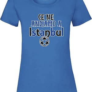 Settantallora - T-Shirt Donna Celebra la Finale della Coppa Campioni del 10 Giugno 2023, Ce ne Andiamo a Istanbul' Indossa la
