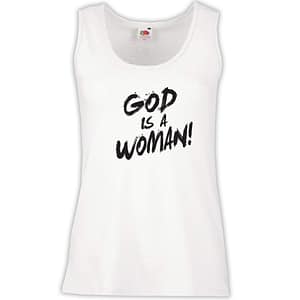 Canottiera Donna - J118 God is a Woman