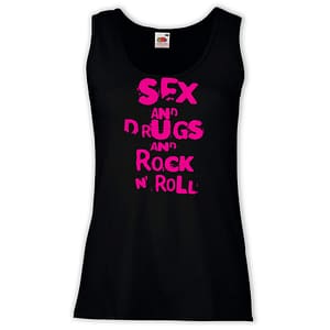 Canottiera Donna - J25 Sex and drugs and Rock n' Roll
