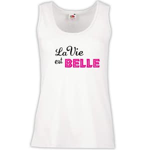 Canottiera Donna - J72 la vie est Belle