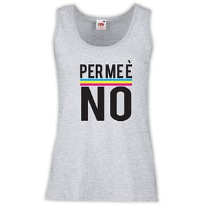 Canottiera Donna - J95 Per me è NO!