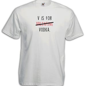 T-shirt Uomo - V is for VODKA