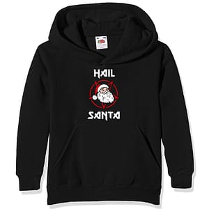 Felpa bambino - Hail Santa Heavy Metal Inspired