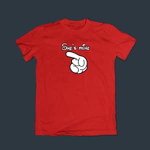 T-shirt Uomo - She's Mine