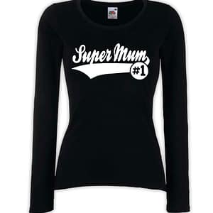 T-shirt manica lunga donna - J143 Super Mum #1