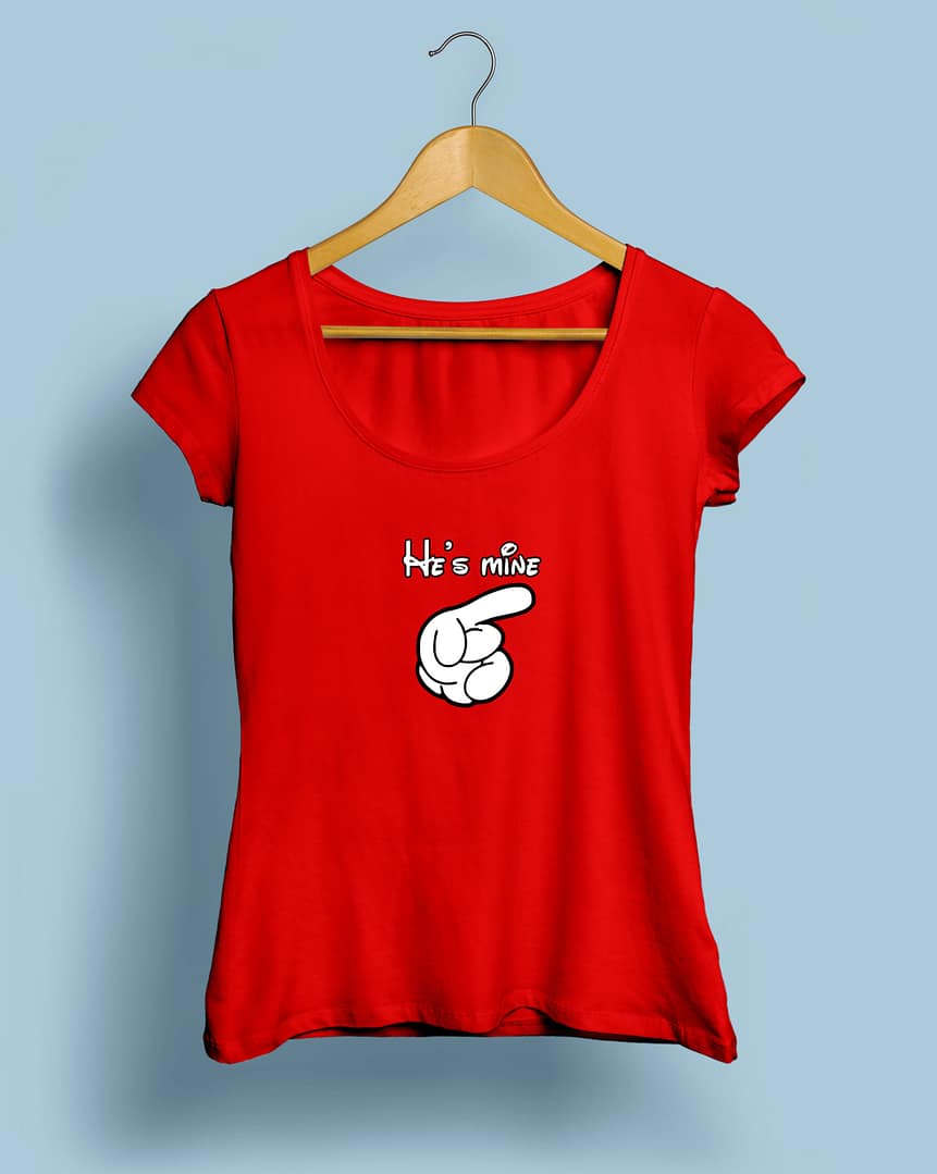 T-shirt donna - He's Mine