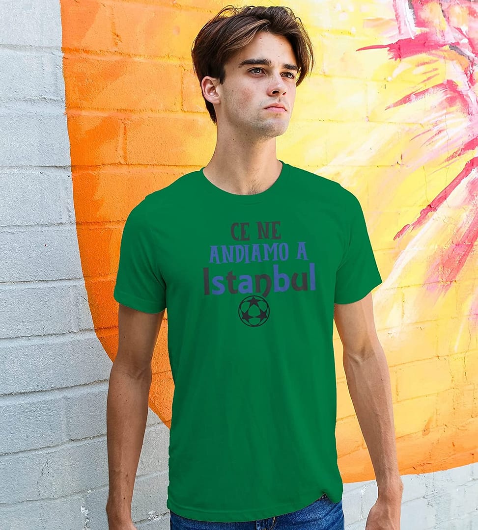 Settantallora - T-Shirt Maglietta Celebra la Finale della Coppa Campioni del 10 Giugno 2023, Ce ne Andiamo a Istanbul' Indossa 17 Settantallora - T-Shirt Maglietta Celebra la Finale della Coppa Campioni del 10 Giugno 2023, Ce ne Andiamo a Istanbul' Indossa - immagine 17