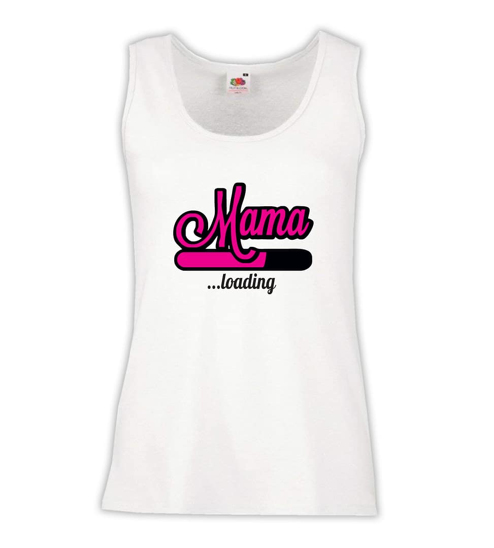 Canottiera Donna - J138 Mamma ...loading Presto mamma Neomamma in arrivo