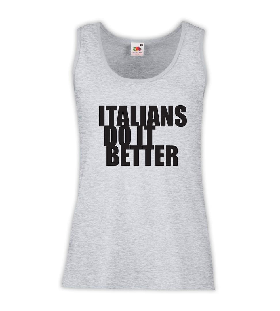 Canottiera Donna - J74 Italians do it better